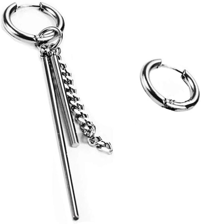 Unisex Bangtan Boy Album BTS JIMIN Stud Earring 1 Pair Silver