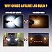 ANTLINE Newest 3157 LED Bulb White (2 Pack), 9-30V Super Bright 1600 Lumens 3156 3057 3056 4057 52-SMD LED Lamps with Projector for Replacement, Work as Back up Reverse Brake Tail Turn Signal Lights
