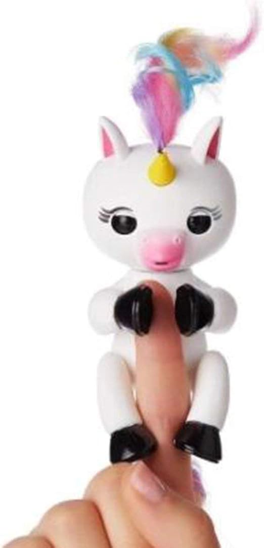unicornio interactivo dedo