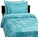 Amazon Brand – Pinzon 5-Piece Bed In A Bag - Twin, Industrial Vintage Teal
