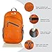 Outlander Packable Handy Lightweight Travel Hiking Backpack Daypack-Orange