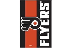 NHL Philadelphia Flyers Garden Flag 12x18 Double Sided, Officially Licensed Sports Flags For Outside, Indoor and Outdoor Flag