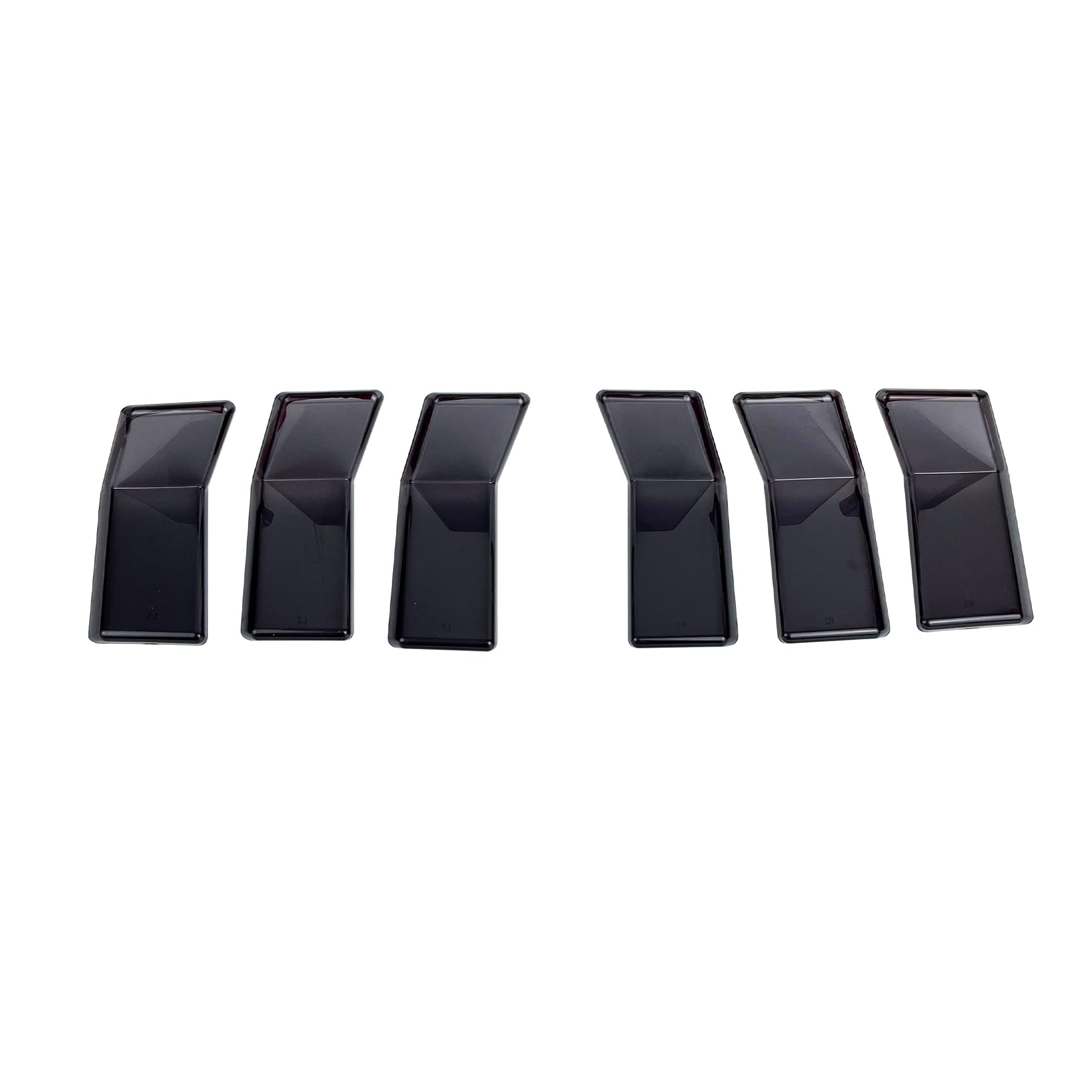 Photo 1 of Arkdeffon Tail Light Lamp Guard Trim Taillight Lens Cover 6PCS Compatible with Ford Mustang GT S650 Dark Horse Ecoboost 2024 2025 Rear Lamp Decorative Smoky Black