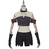 Weixu Cosplay Costume Crop Top Shorts Outfit Halloween Carnival Party Suit