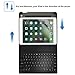 Infiland iPad 9.7 2018 2017 Keyboard Case - Smart Case with Bluetooth Keyboard for Apple iPad 6th Gen 5th Gen Model A1893/A1954/A1822/ A1823 9.7 Inch 2018 2017 Released(Auto Wake/ Sleep), Space Grey