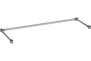 DuraSteel Open Base Work Table Bracing - 24 x 72 Inch Table Stabilizing Leg Cross Braces - Fits Commercial Food Prep Stainless Steel or Maple Wood Worktable