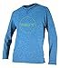 O'Neill Wetsuits UV Sun Protection Youth 24/7 Hybrid Long Sleeve Tee Sun Shirt, Brite Blue, Size 12