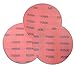 Red Label Abrasives 5 Inch 3000 Grit High Performance Hook and Loop Wet/Dry Auto Body Film Sanding Discs, 10 Pack