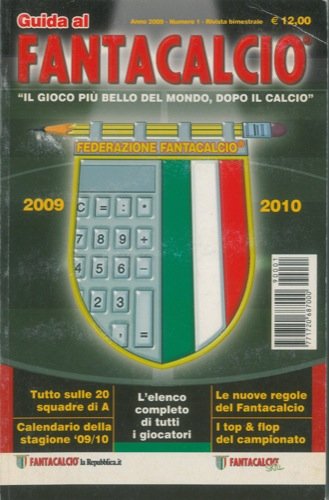 Guida Al Fantacalcio Anno 2009 Numero 1 Gina Claudio