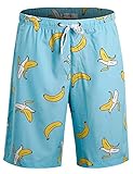 APTRO Men's Swim Trunks Quick Dry Colourful Swim Shorts Bathing Suit with No Mesh Lining