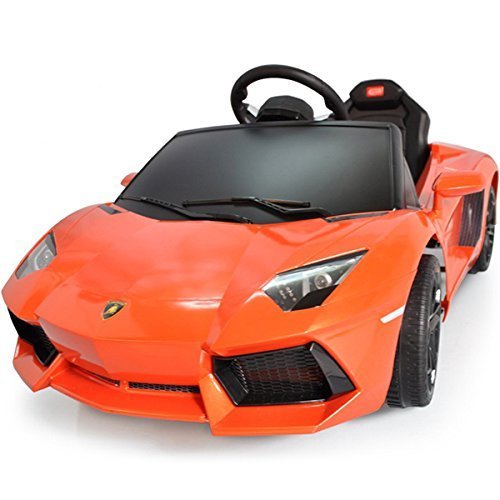 Licensed By Lamborghini Aventador LP700 6V Ride on Car with Remote Control PEARL ORANGE color