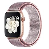 YOUKEX Sport Band Compatible with Apple Watch 38mm 40mm 42mm 44mm Soft Nylon Loop Wristband for iWatch Series 4 3 2 1