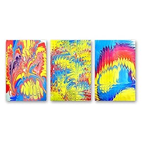 Ink Water Spreading Painting Artwork for Home Framed...