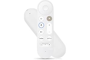 Upgrade New Replacement Voice Remote for Chromecast-Google-TV 4K/ HD, for Google-TV-Streamer-Remote 4K.