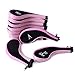 HDE Neoprene Zippered Golf Club Iron Covers - Set of 10 (Pink)