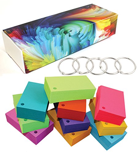 Debra dale designs - 800 small blank study flash cards …