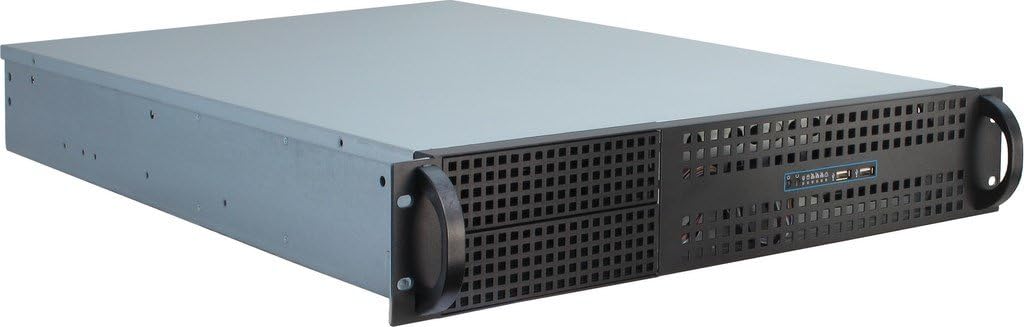 Inter-Tech 2U-2129N Estante Negro, Plata: Amazon.es: Electrónica