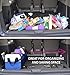 Gigatent Collapsible Trunk Organizer and Storage Bin for Traveling Trucks Vans and all Vehicles - 2 Compartments with Mesh Pockets Heavy Duty Non-Slip Waterproof