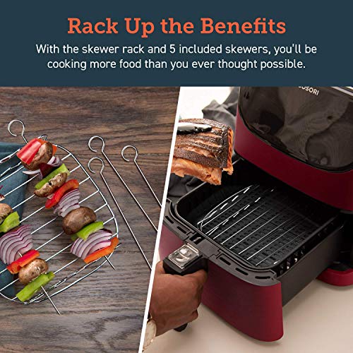 COSORI Air Fryer(100 Recipes, Rack and 5 Skewers),5.8QT Electric Hot