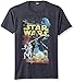 STAR WARS Men's Galactic Battle T-Shirt - Charcoal Heather - 2X Large