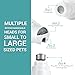 miPets Rechargeable Pet Nail Grinder - Luxury USB Nail Trimmer, File, Clipper & Cutter - for Your Dog, Cat, and Other Household Pets