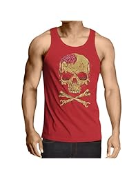 Camisetas de Tirantes para Hombre La calavera