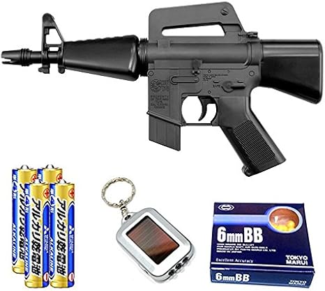 Amazon 東京マルイ ミニ電動ガン M16 ミニ フルセット ミニ電動ガン 対象年令10才以上 電動エアーガン アサルトライフル M16 ミニサイズ アメリカ軍に採用された 最強のアサルトライフル 対象年令10才以上 付属品 10才以上用エアソフトガン専用 弾