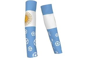 National Flag Arm Sleeve, Cooling, Sun Protection Sports Covers for Men Women Cycling, Golf, Outdoor Sports(Argentina)