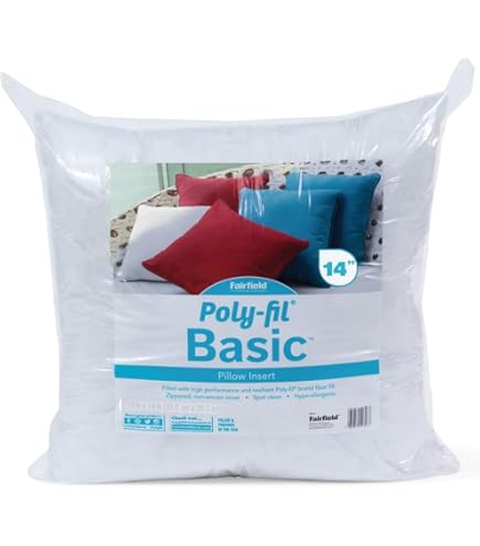 Amazon.com: Poly-fil Fairfield Basic, Personalizable Pillow