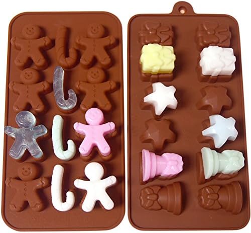 Christmas Chocolate Molds &amp; Christmas Candy Silicone Molds