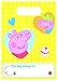 Peppa Pig Red Party Loot Bags