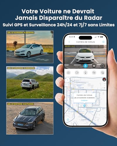 4G LTE Car Dashcam with Front and Cabin, Vandal Proof Car Camera, 24/7 Parking Monitoring, Live View & Two-Way Audio, GPS & AI Alert for Taxi, VTC, Fleets, Families