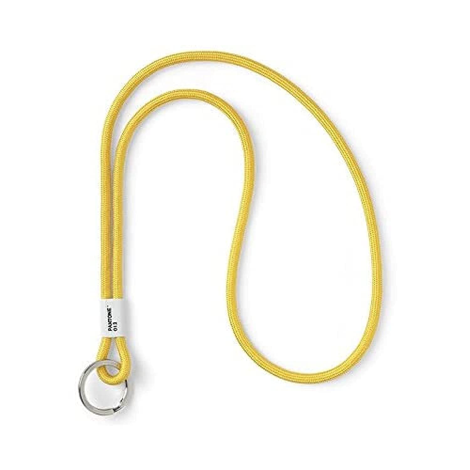 Copenhagen Design PANTONE Key Chain L, long key hanger, nylon, Yellow 012 C — image 1