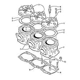 Arctic Cat New OEM Cylinder Base Gasket ZRT 600 EXT