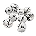 Mudder Silver Jingle Bells Bulk for Festival Decorations DIY Craft, 1 Inch, 40 Pack