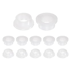 uxcell 12pcs Flanged Sleeve Bearings Plastic