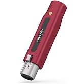 NINZORA XLR Microphone Preamp Booster, Red | All-Metal Housing