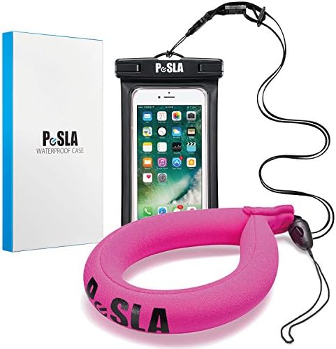 PeSLA Universal Waterproof Case,Waterproof Pouch Bag,Waterproof Case for iPhone Ⅹ/iPhone 8Plus/7Plus,iPhone 8/7/6s/6…