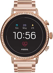 Amazon.com: Kartice - Correa de repuesto para Fossil Gen 4 Venture HR/Gen 4  Sport, 0.709 in, para Fossil Gen 4 Venture HR/Gen 4 Sport/Gen 3 Q Venture  Smartwatch., Rose gold : Celulares y Accesorios