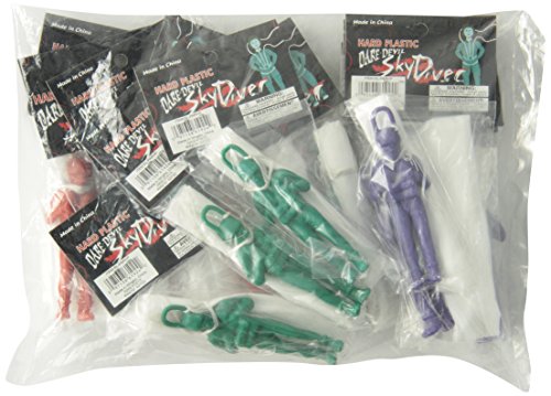 Rhode Island Novelty 4" Paratrooper Figure Playset, 12-Pack