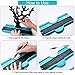 Yuedaer Contour Gauge 10 Inch Precise Shape Copy Tool, Premium Plastic Profile Duplicator, Nice Gadget for Woodworking Flooring Tile (Green)