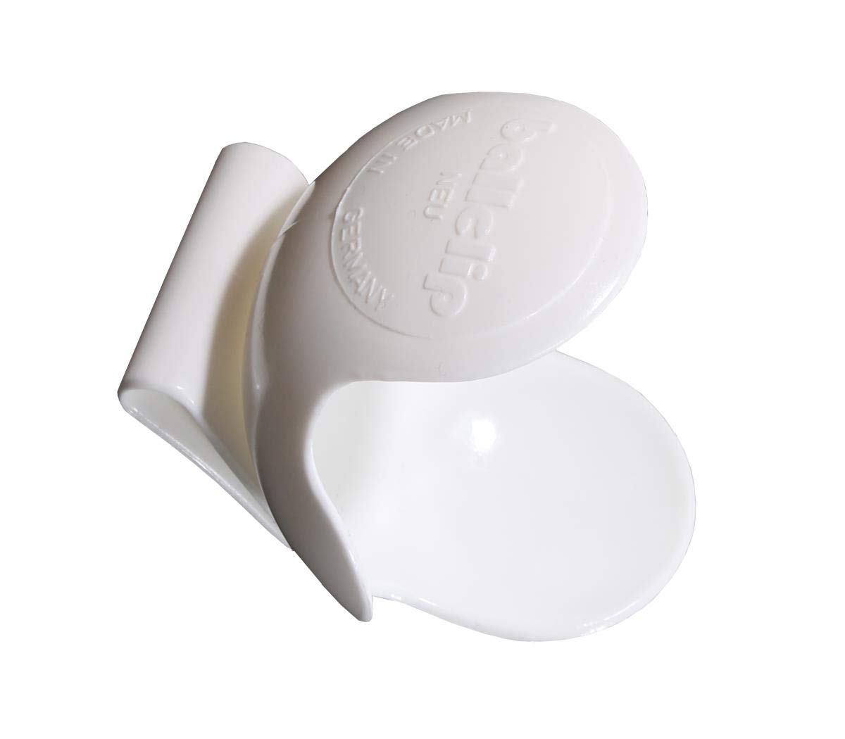 nico Pack of 2 Tennis Ball Clips, Ball Holder in White, Pants and Skirt Waistband, Also for Dog Toys