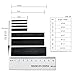 Sopoby Heat Shrink Tubings, 508pcs Wire Wrap Cable Sleeve Tube Sets, Electric Insulation Tube Assorted Size 2-13mm Black
