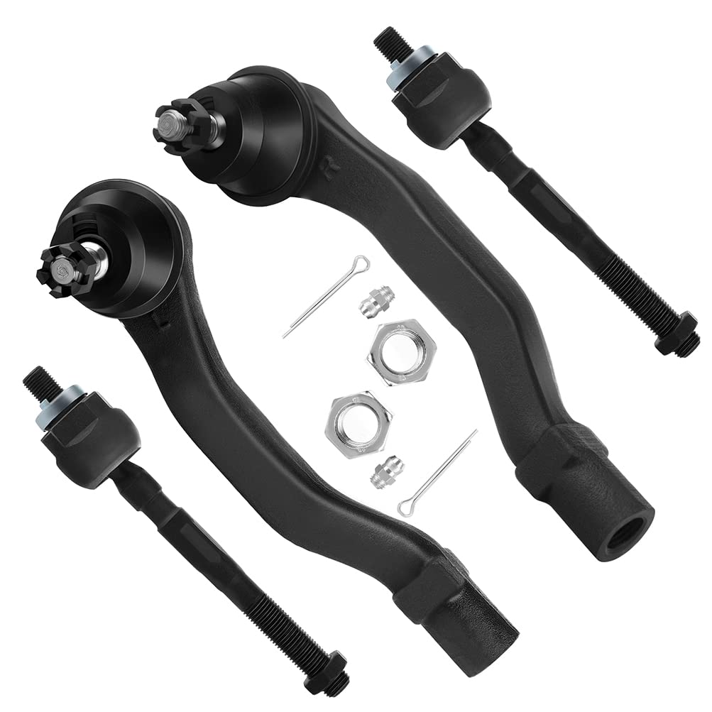 Photo 1 of SCITOO 4pcs Suspension Kit For 1992-1995 For Honda Civic 1993-1997 Civic del Sol 1994-1997 For Acura Integra - With Suspension Parts Inner Outer Tie Rod End