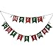 Non-woven Fabrics Merry Christmas Garlands Banner Sign for Holiday Decoration , Christmas Party Favors