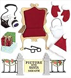 Jolees Christmas Stickers, Pictures with Santa