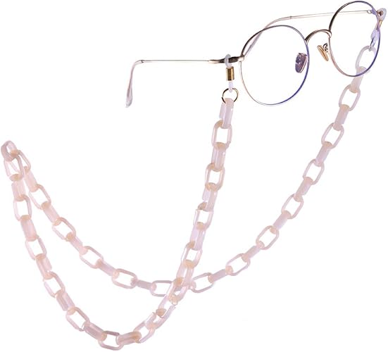 Amazon Co Jp Likgreat 老眼鏡チェーン カラフルなサングラスホルダー パーソナライズ ロングネックレス 女性用 ジュエリー