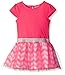 Youngland Girls' Little Textured Knit Drop Waist Tutu Dress