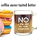 No, I Will Not Fix Your Computer - Glass Coffee Mug - Makes a Great Geek Gift for IT and Computer Support Co-Workers