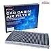 POTAUTO MAP 1028C (CF11663) Activated Carbon Car Cabin Air Filter Replacement for BUICK ENCLAVE, CHEVROLET TRAVERSE, GMC ACADIA LIMITED, SATURN OUTLOOK